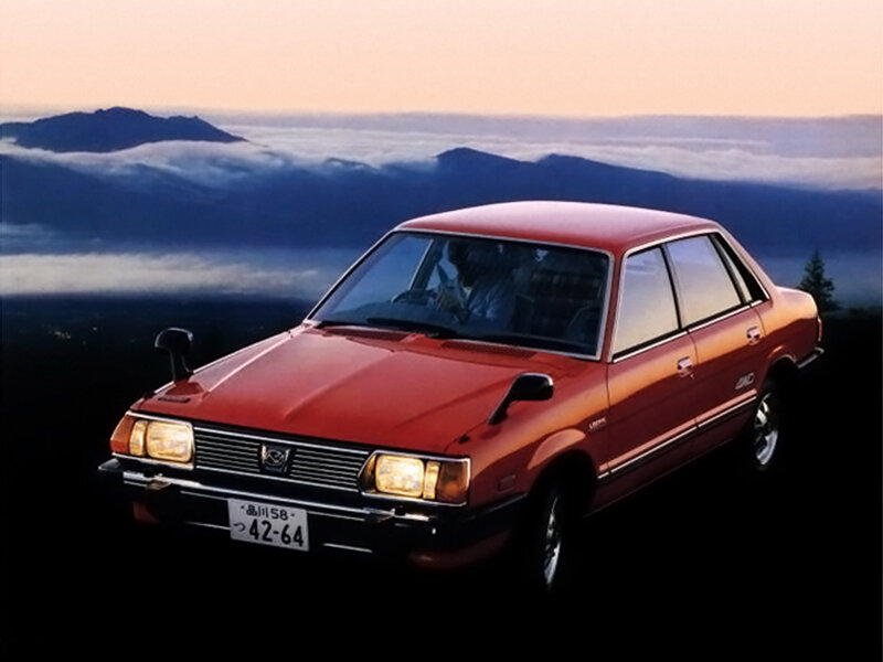 Subaru Leone (AB2, AB4, AB5) 2 поколение, седан (06.1979 - 05.1981)